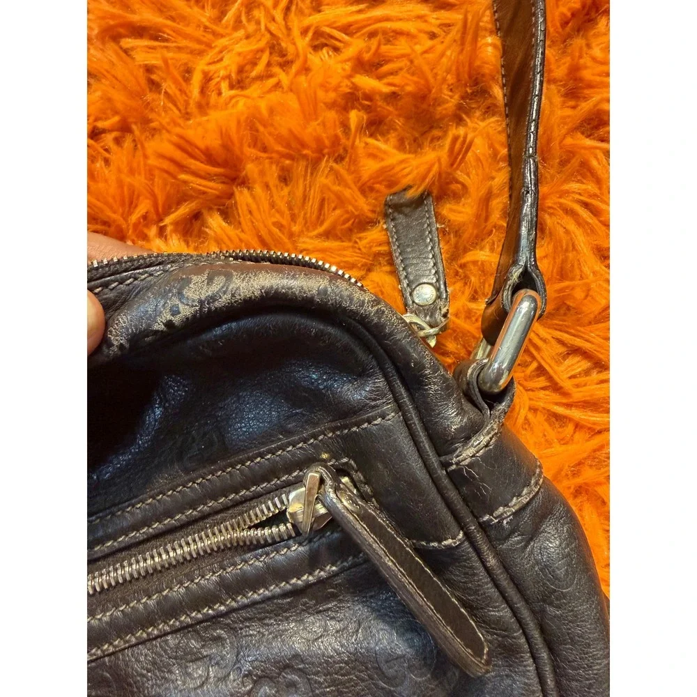 Gucci Guccissima Leather Messenger Shoulder Bag Monogram
